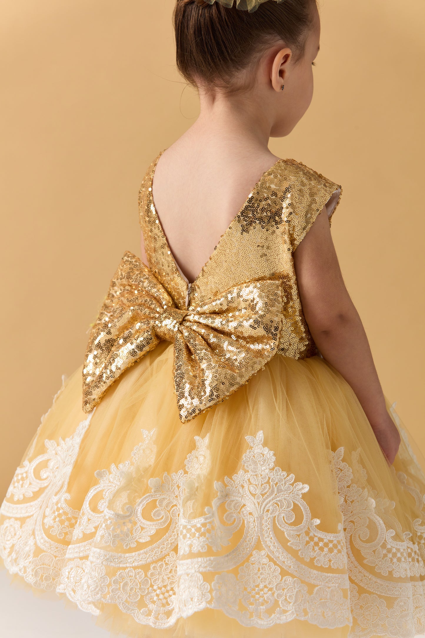 Güpür Detaylı Elbise