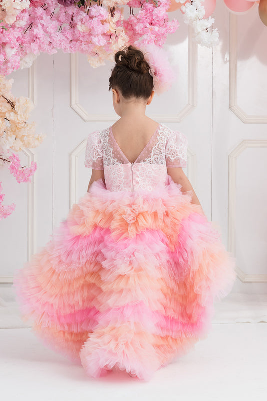 Puantiye Tüllü Elbise