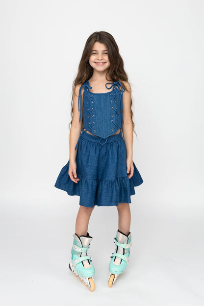 Blue Belle Denim Dress
