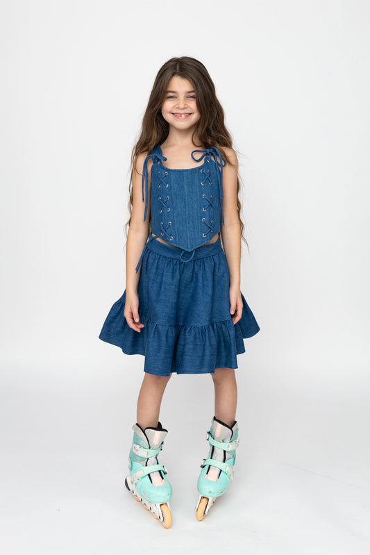 Blue Belle Denim Dress