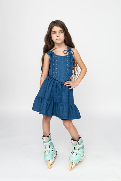 Blue Belle Denim Dress