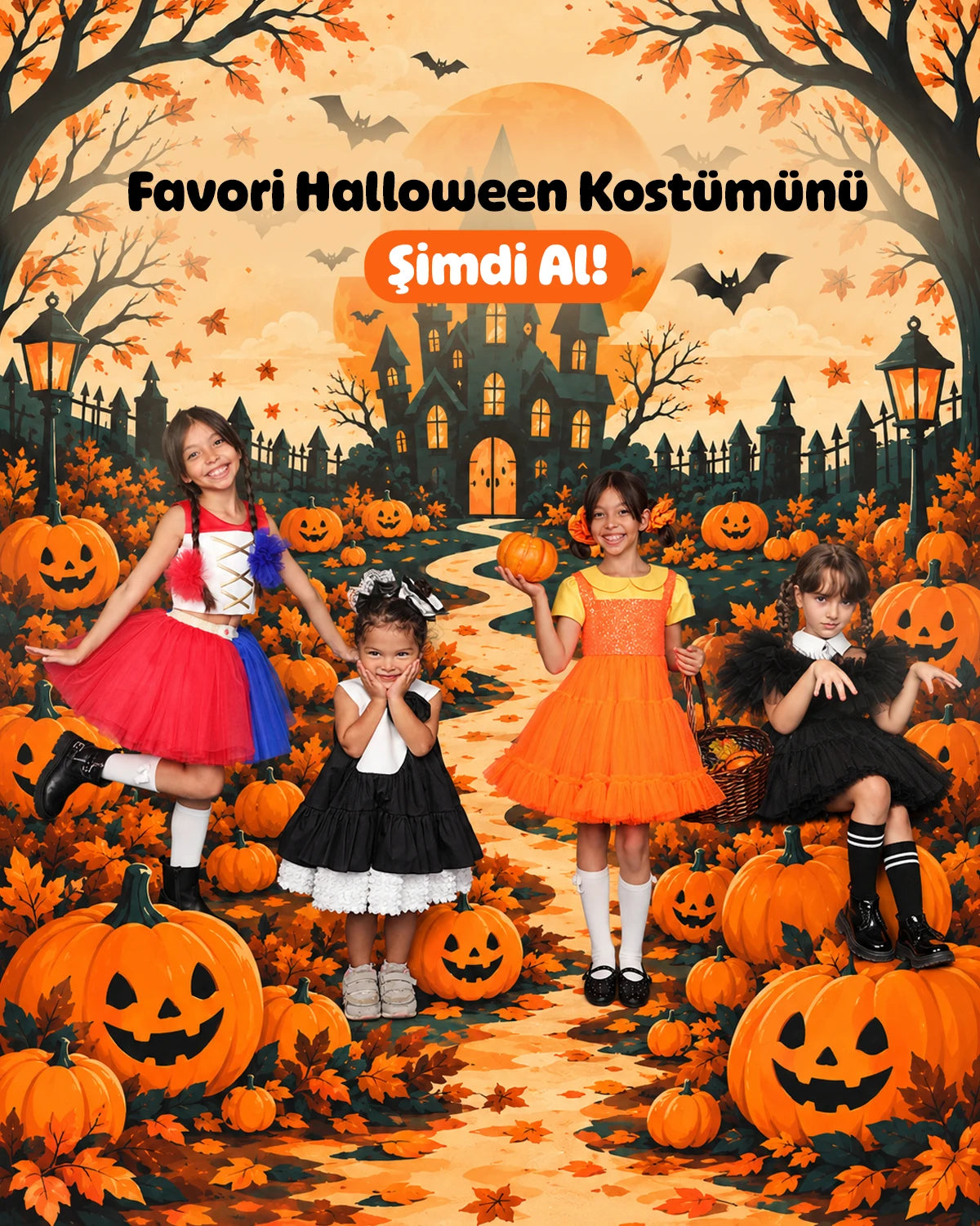Favori Halloween Kostümünü Şimdi Al