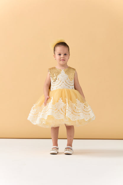 Güpür Detaylı Elbise