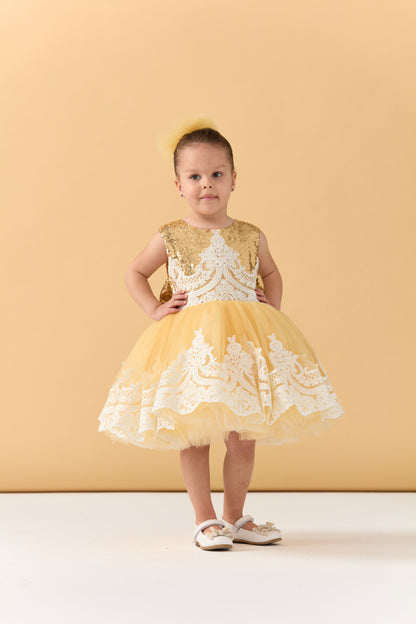 Güpür Detaylı Elbise