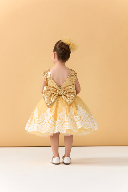 Güpür Detaylı Elbise