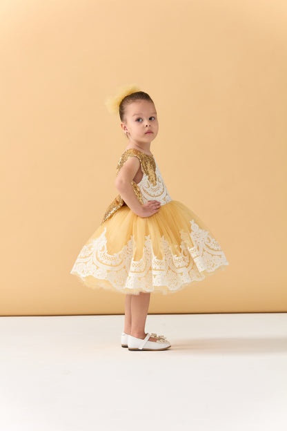 Güpür Detaylı Elbise