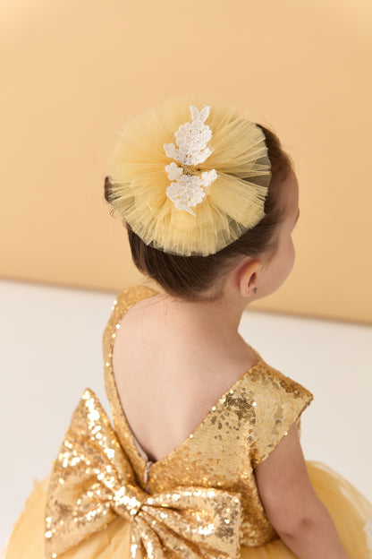 Güpür Detaylı Elbise