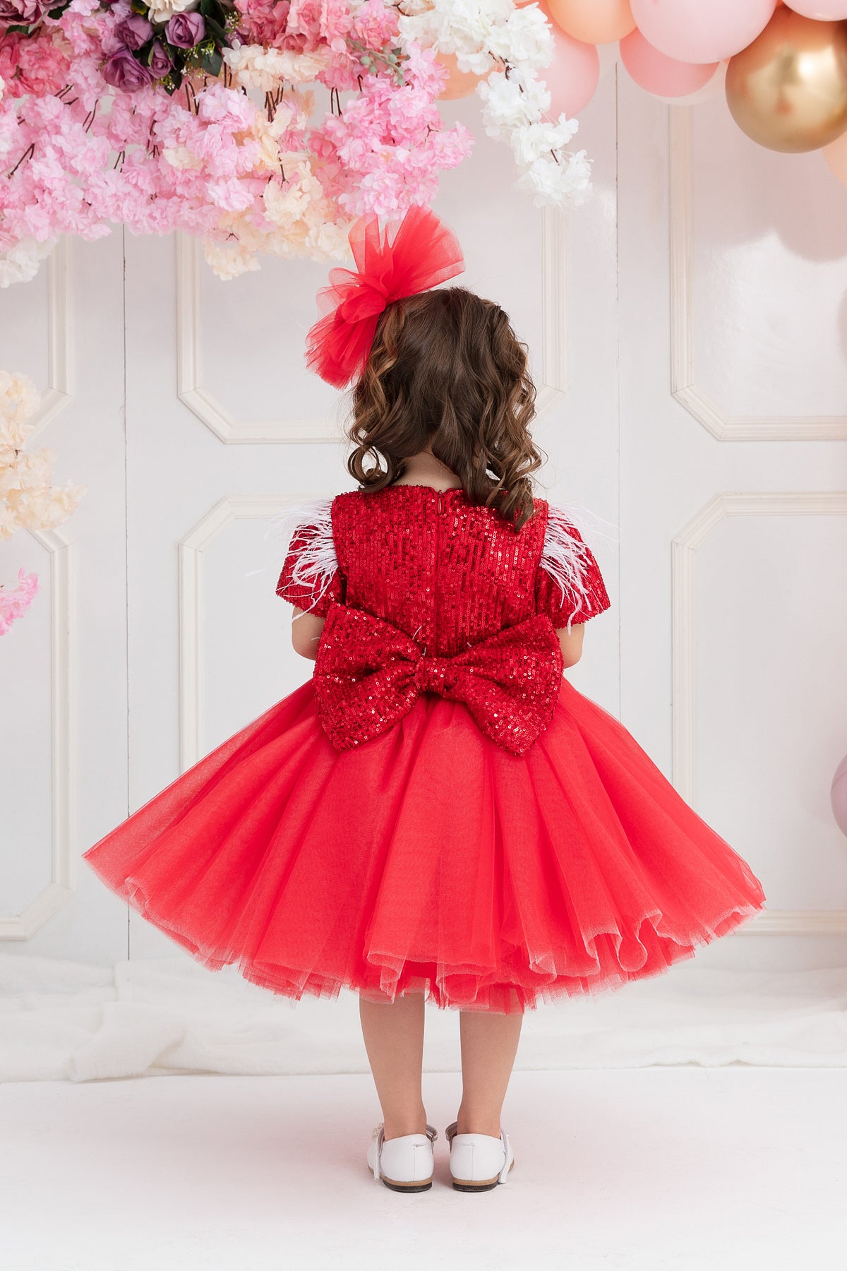 Kırmızı Kısa Elbise