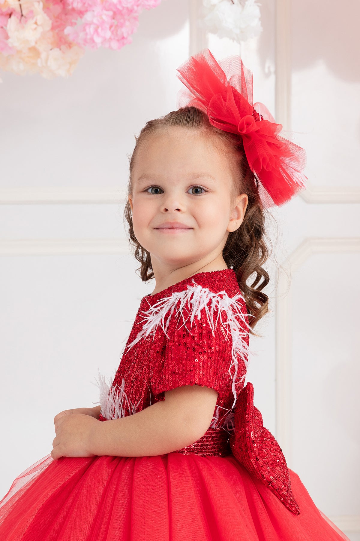 Kırmızı Kısa Elbise