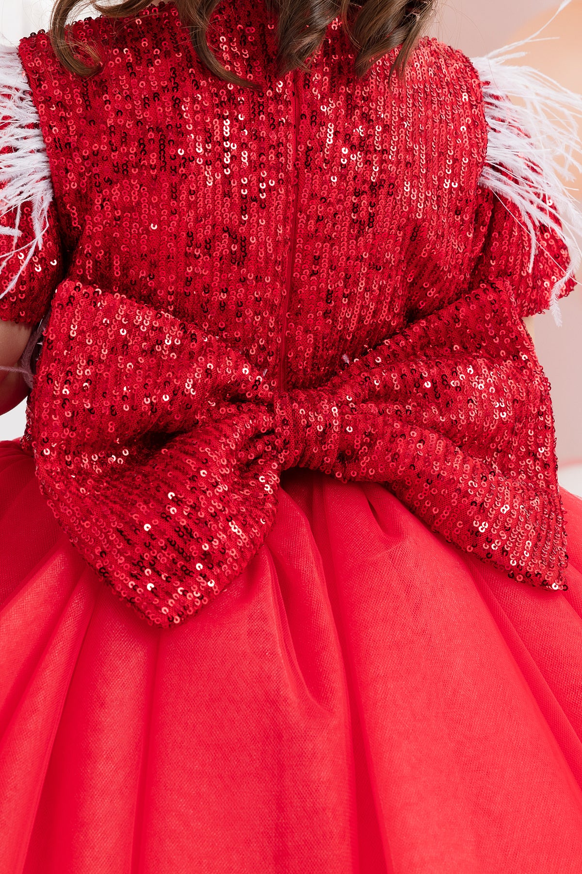 Kırmızı Kısa Elbise