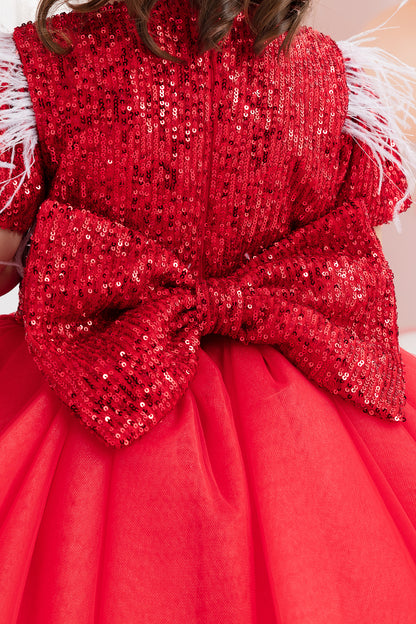 Kırmızı Kısa Elbise