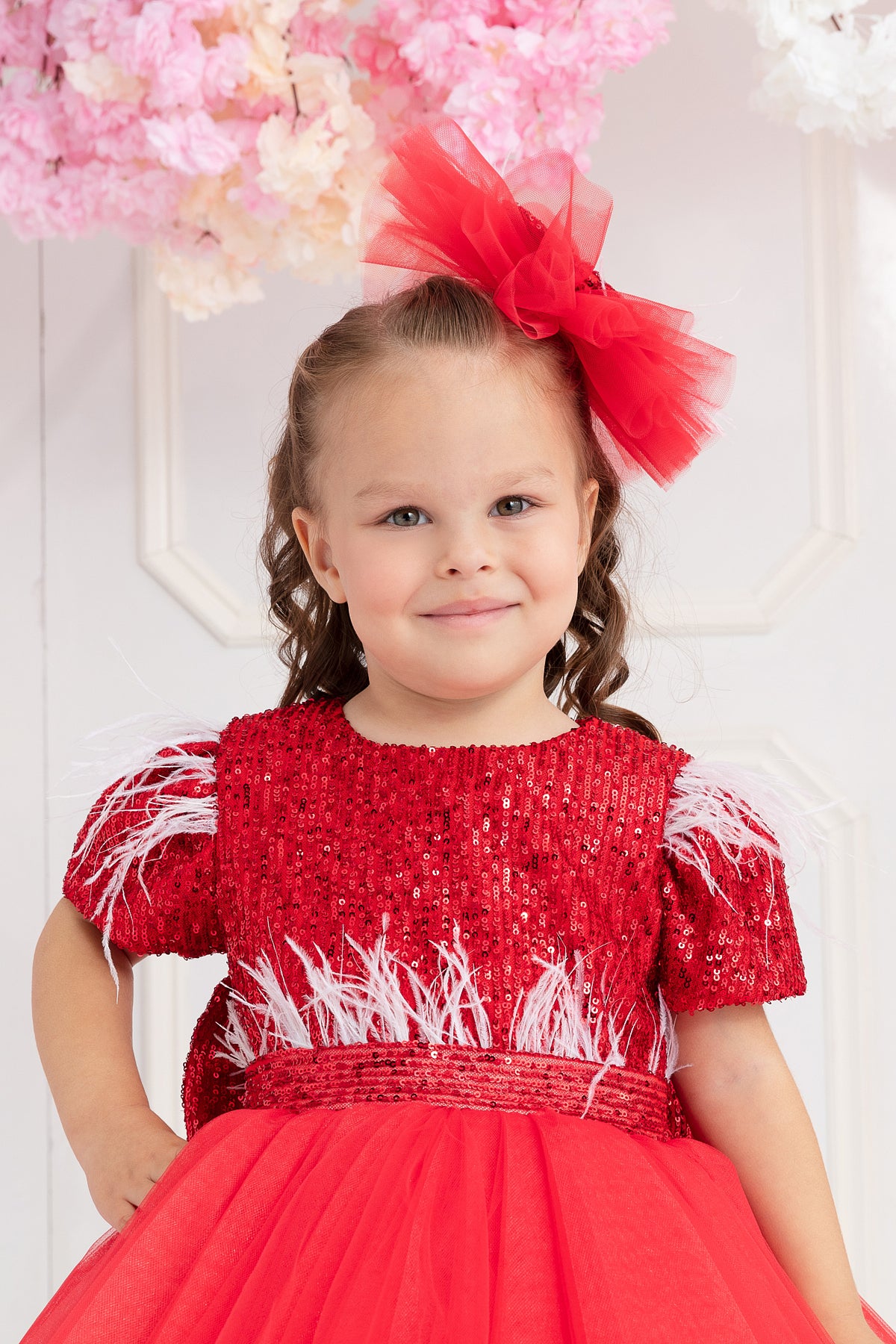 Kırmızı Kısa Elbise